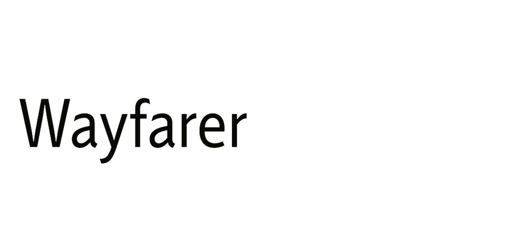 Wayfarer in use - Fonts In Use
