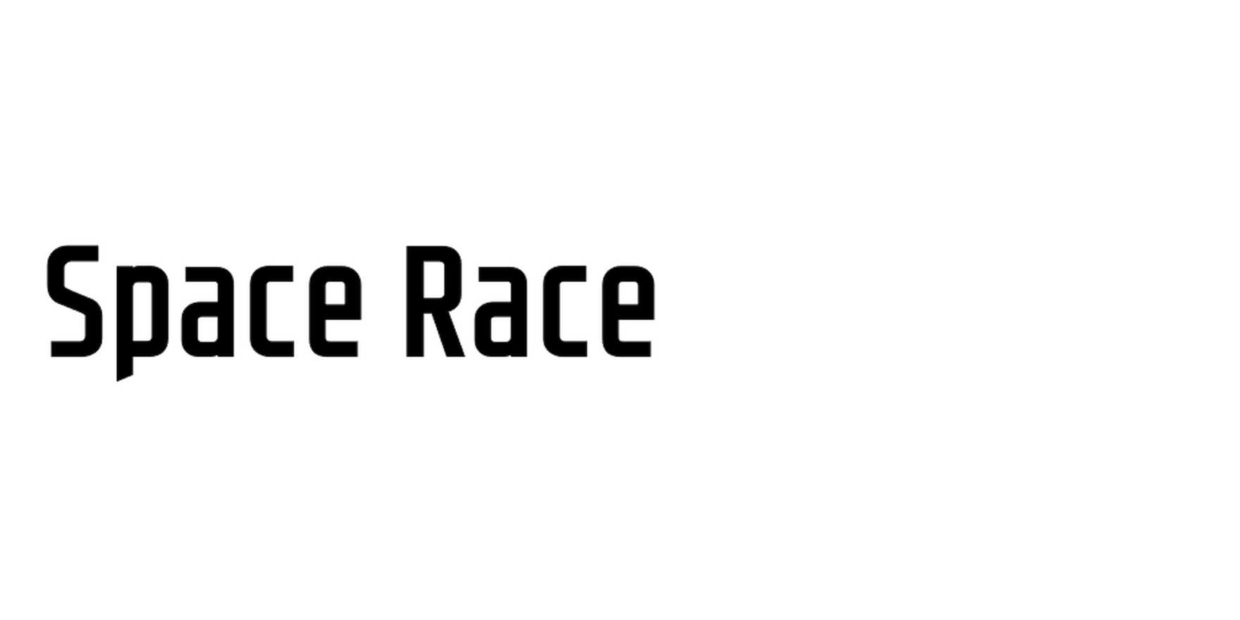 Space Race in use - Fonts In Use