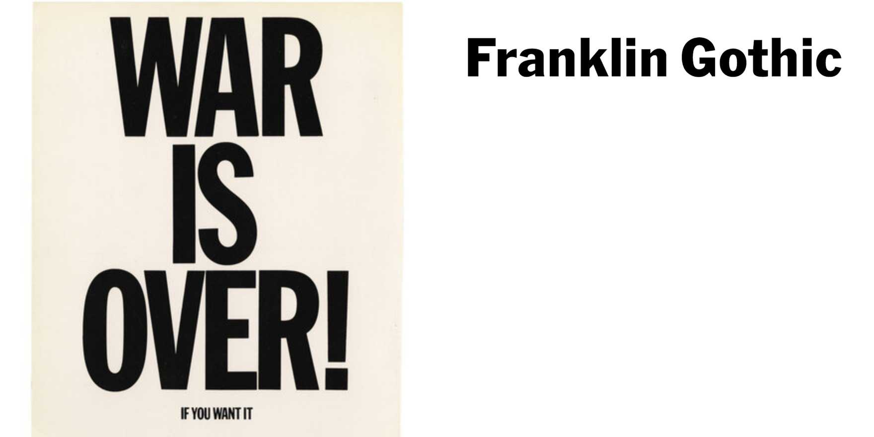 Yoko & John - War is over! print by Everett Collection