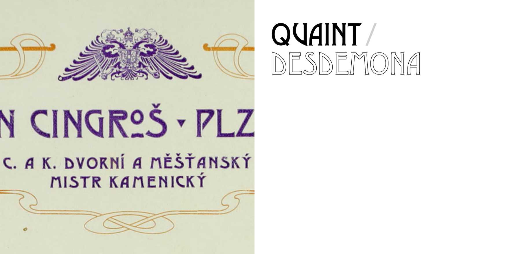 Jan Cingroš letterhead