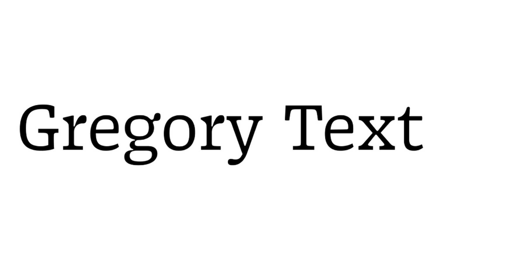 Gregory Text in use - Fonts In Use