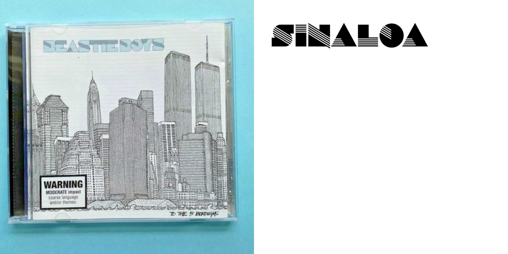Beastie Boys – To the 5 Boroughs album art - Fonts In Use