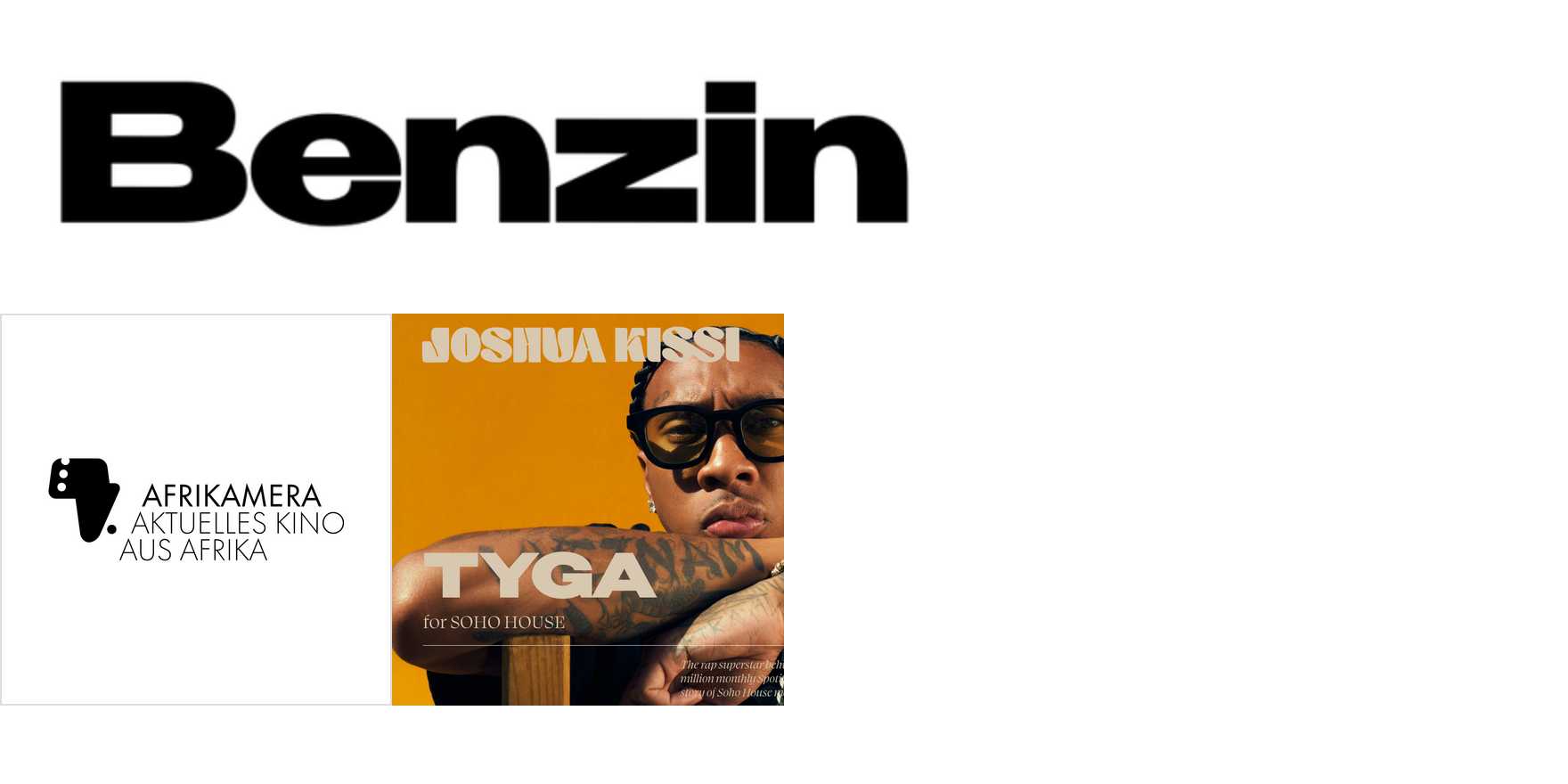 Benzin in use - Fonts In Use