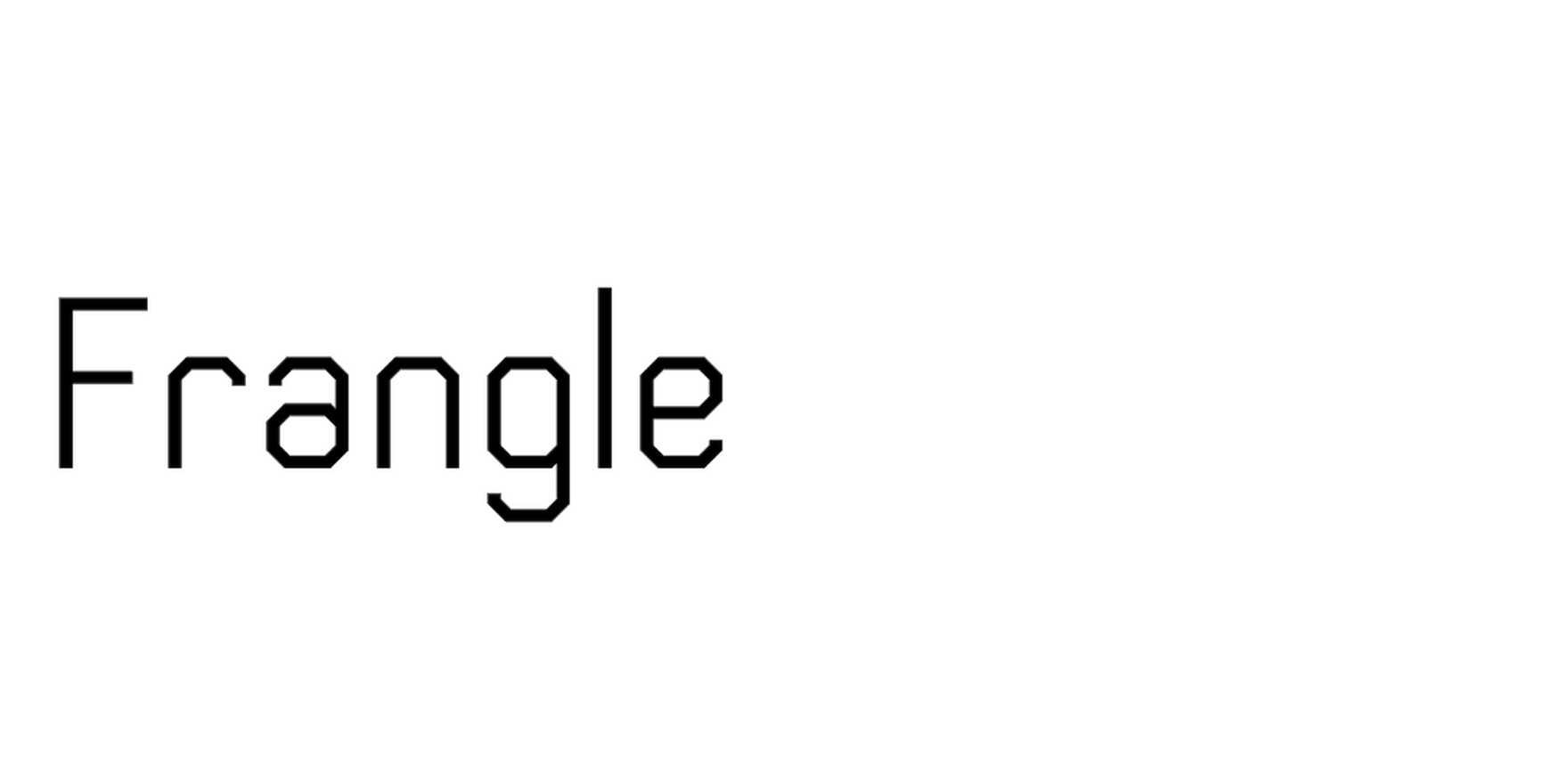 Frangle in use - Fonts In Use