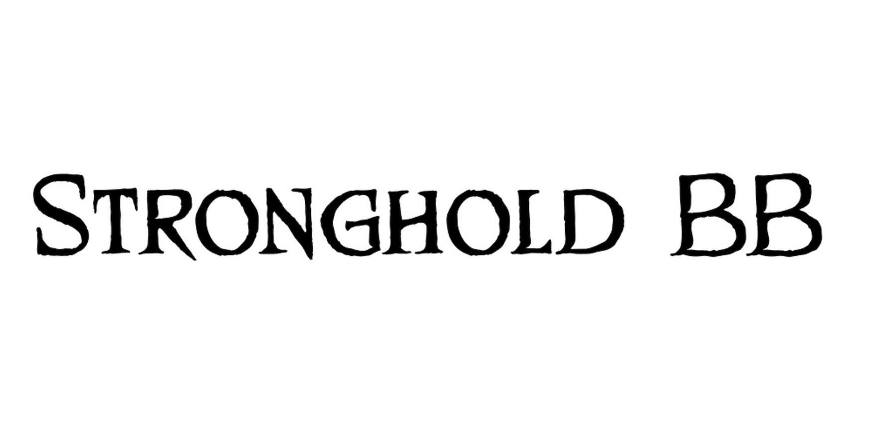Stronghold BB in use - Fonts In Use