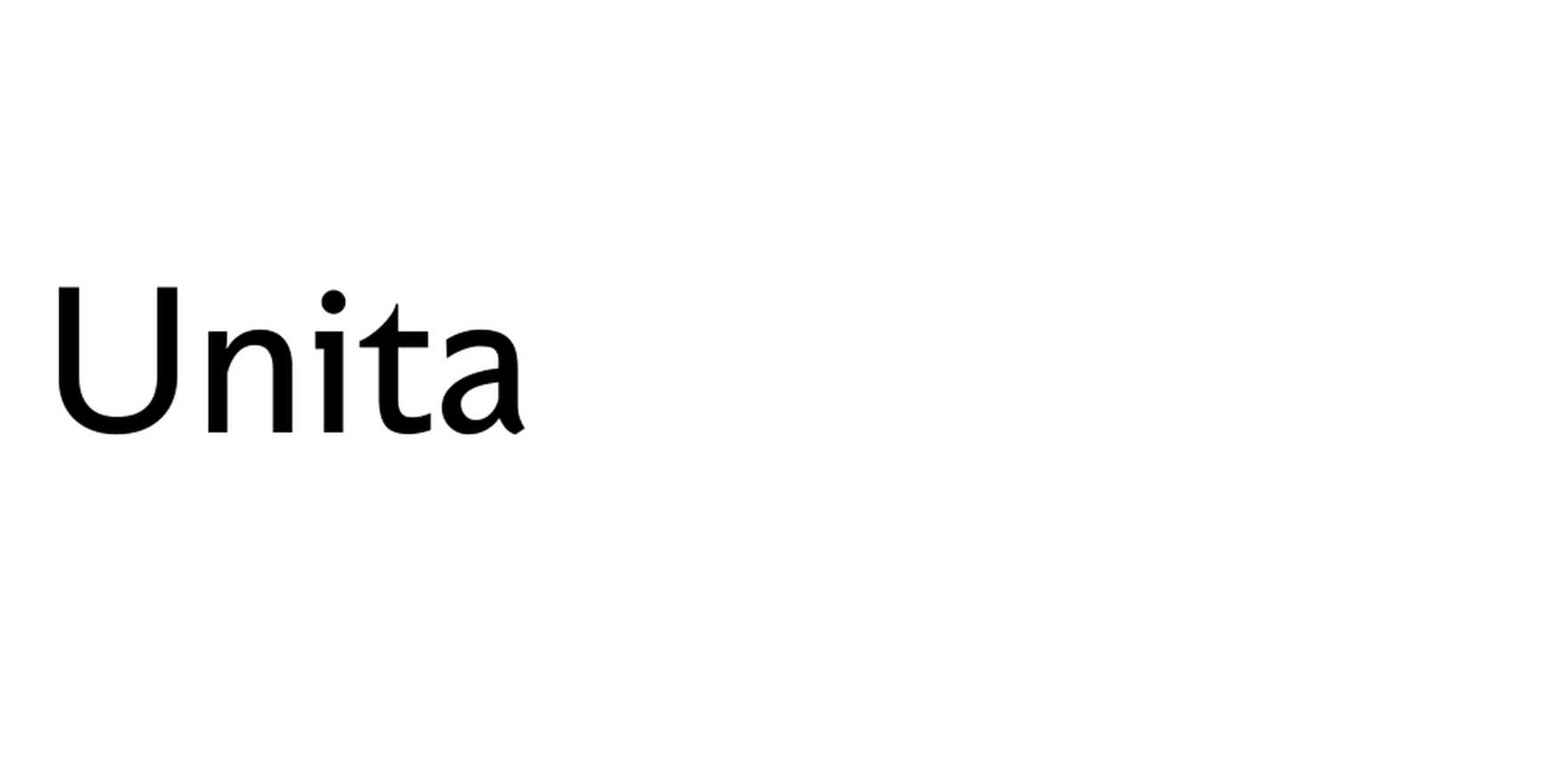 Unita (Wiescher Design) in use - Fonts In Use