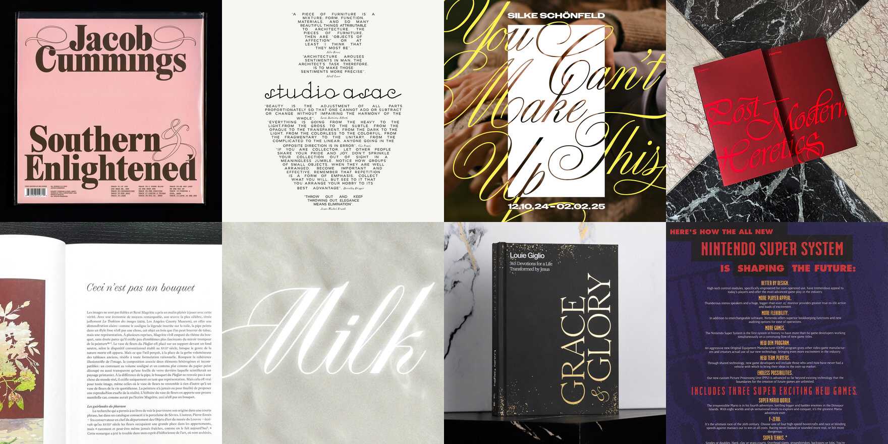 SCRIPT - Fonts In Use
