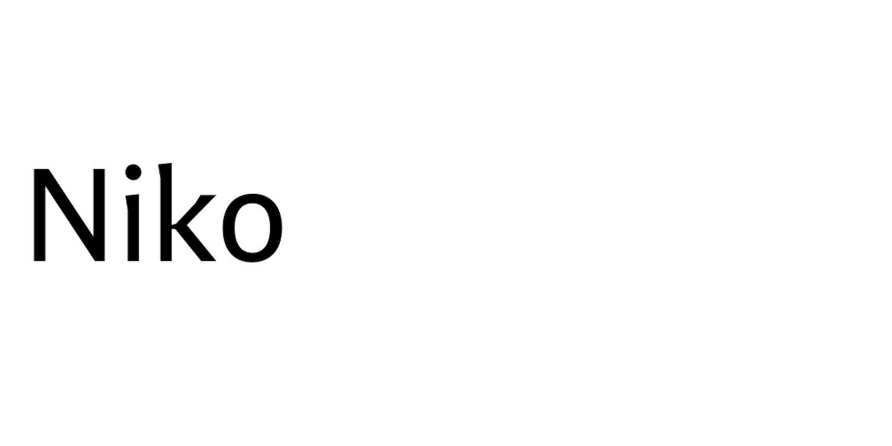 Niko in use - Fonts In Use