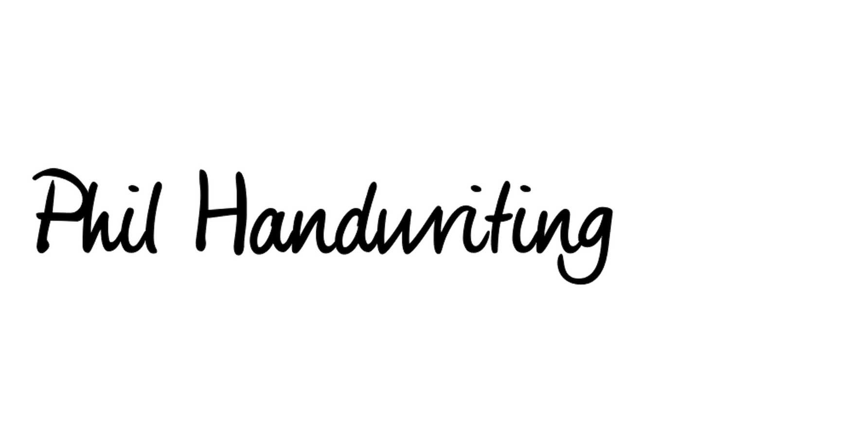 Phil Handwriting in use - Fonts In Use