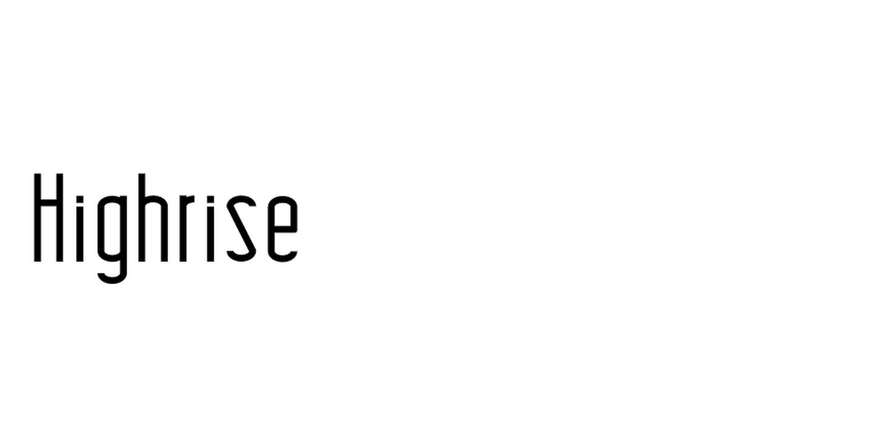 Highrise in use - Fonts In Use