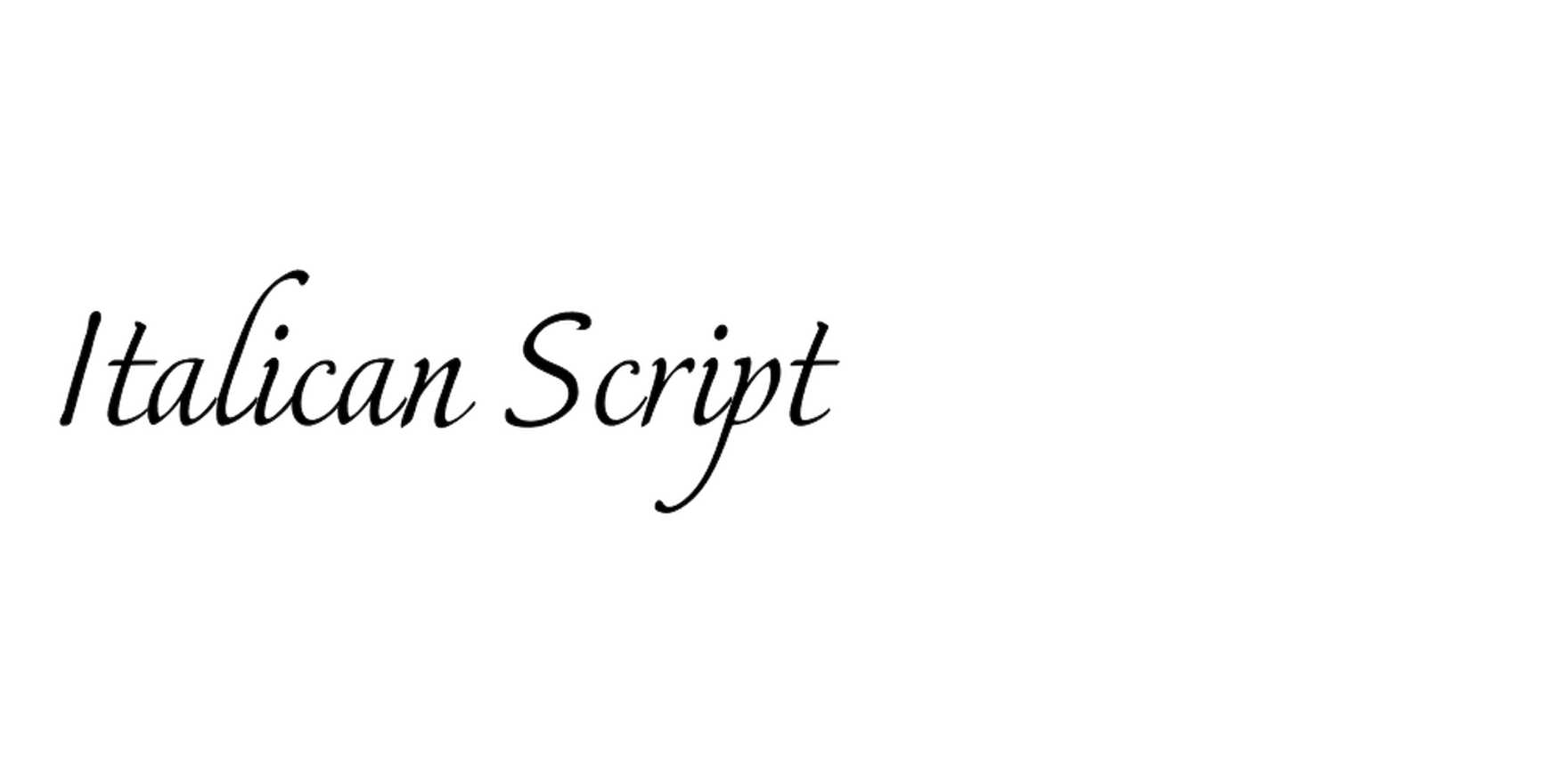 Italican Script in use - Fonts In Use