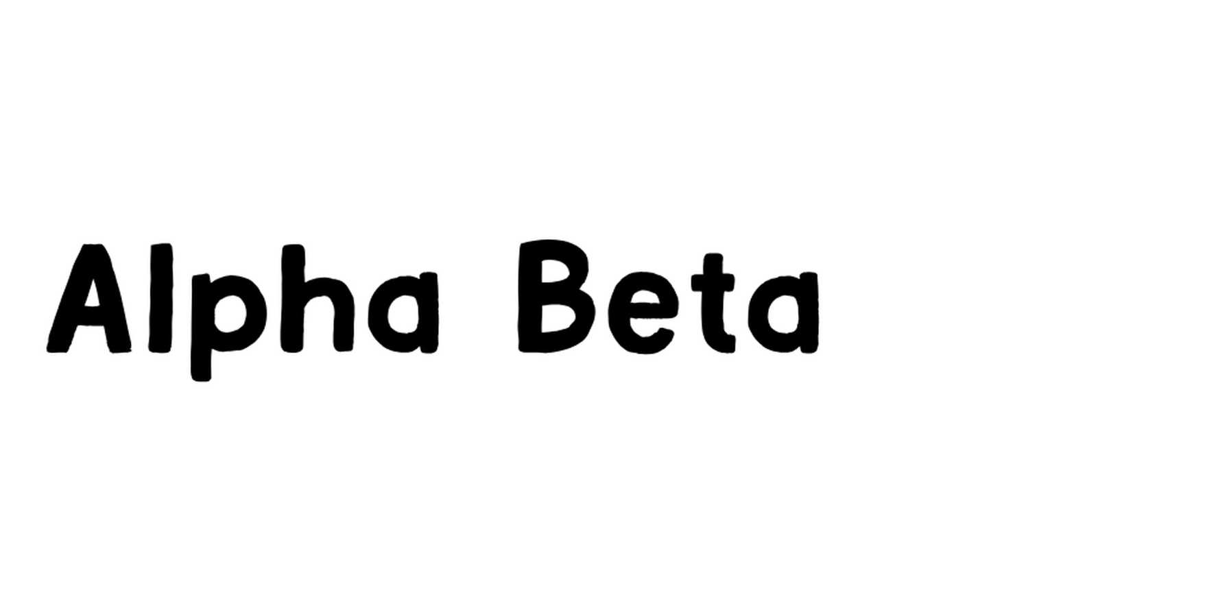 Alpha Beta in use - Fonts In Use