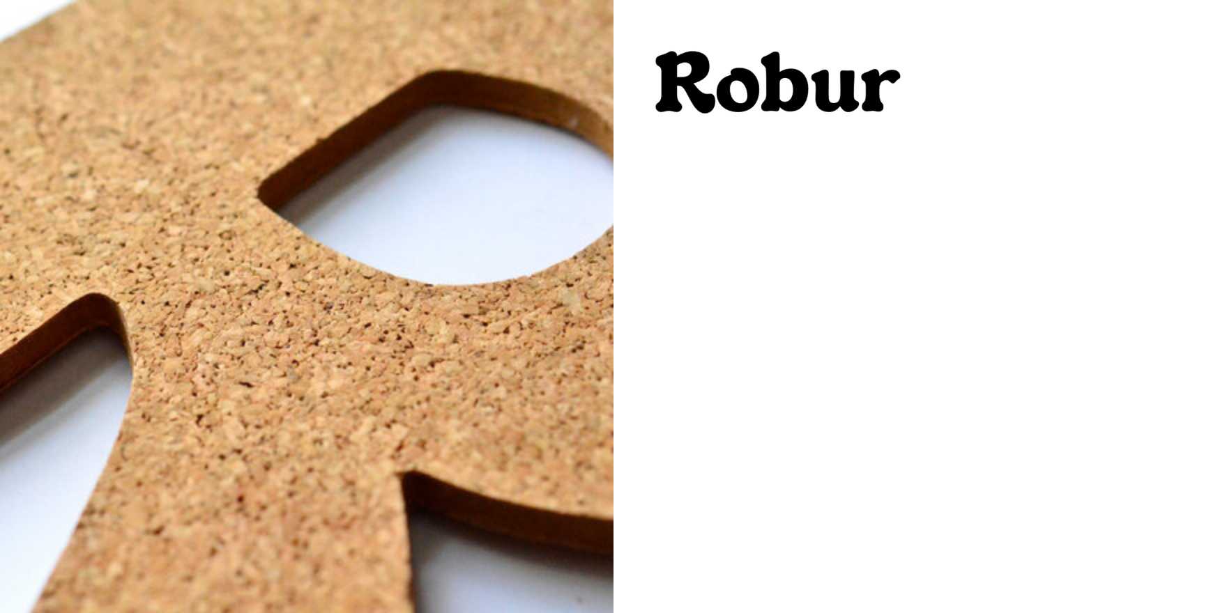 Cork board R - Fonts In Use