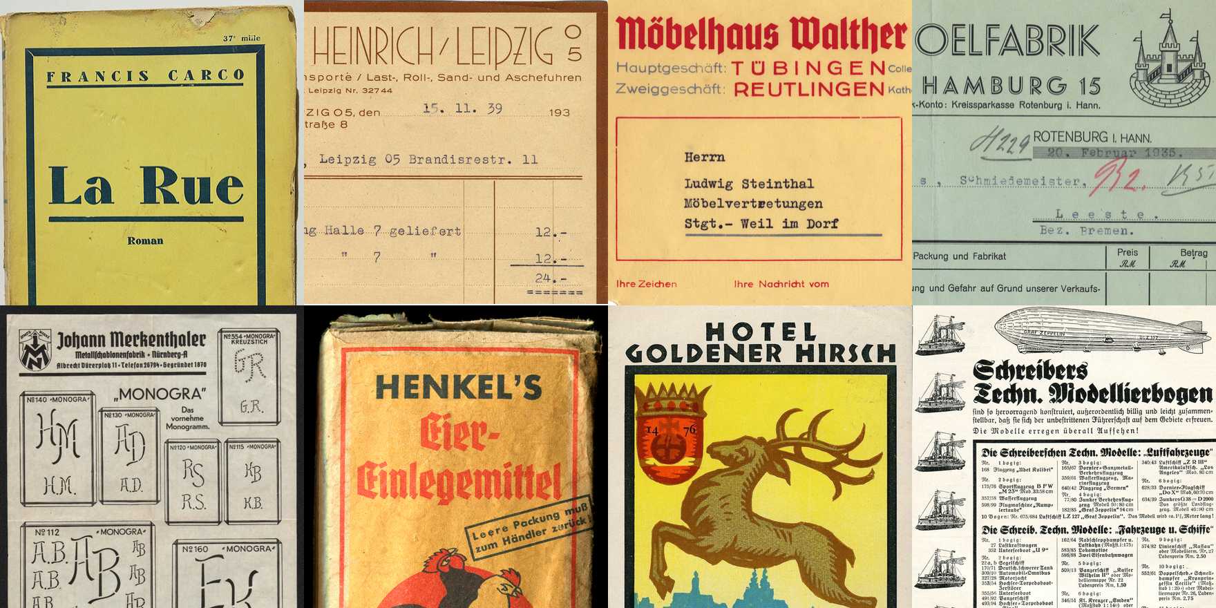 1930s - Fonts In Use