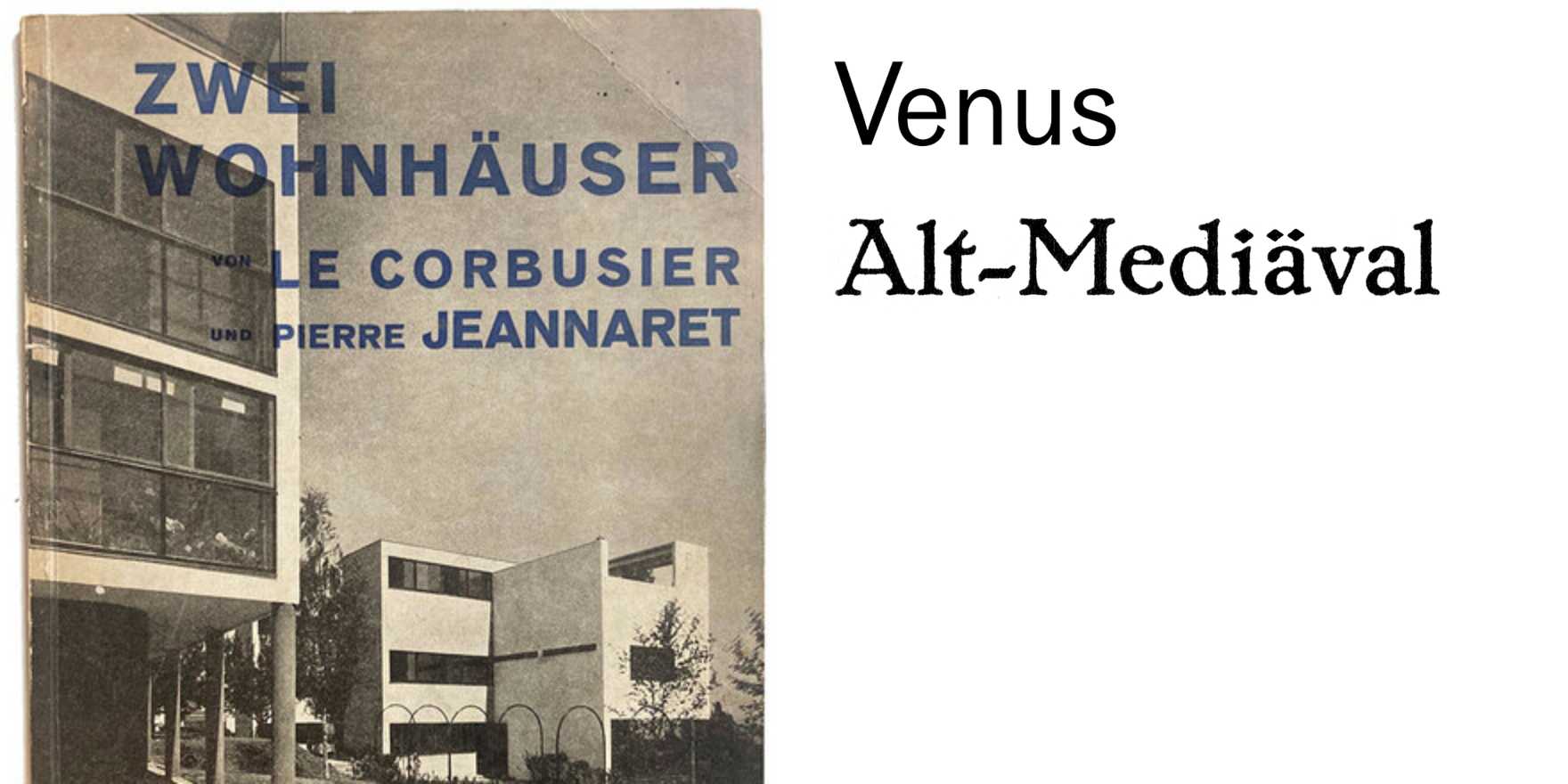 【高価値】 Zwei Wohnhäuser by Jeanneret Pierre und Corbusier Le von 洋書