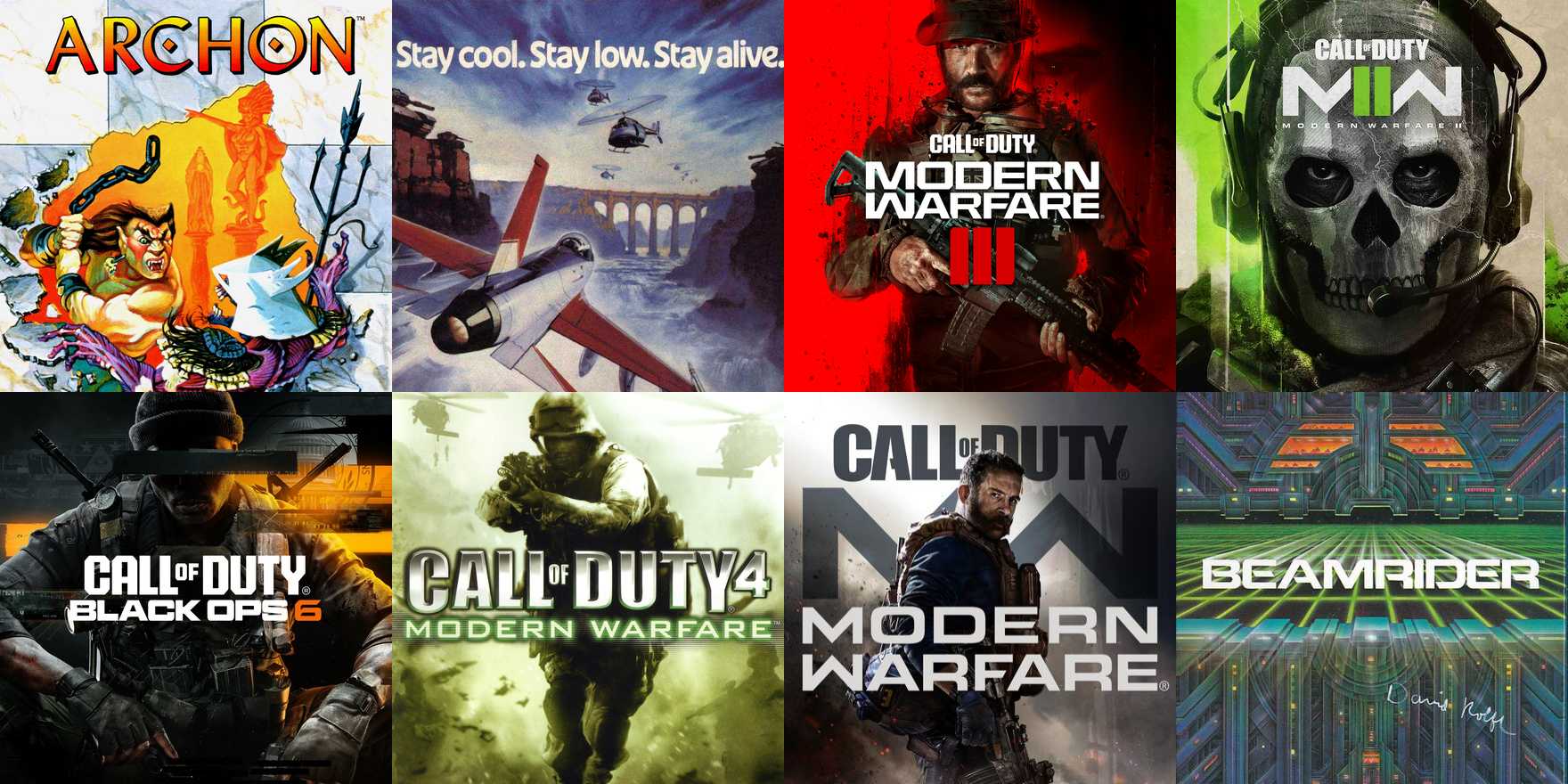 Activision - Fonts In Use