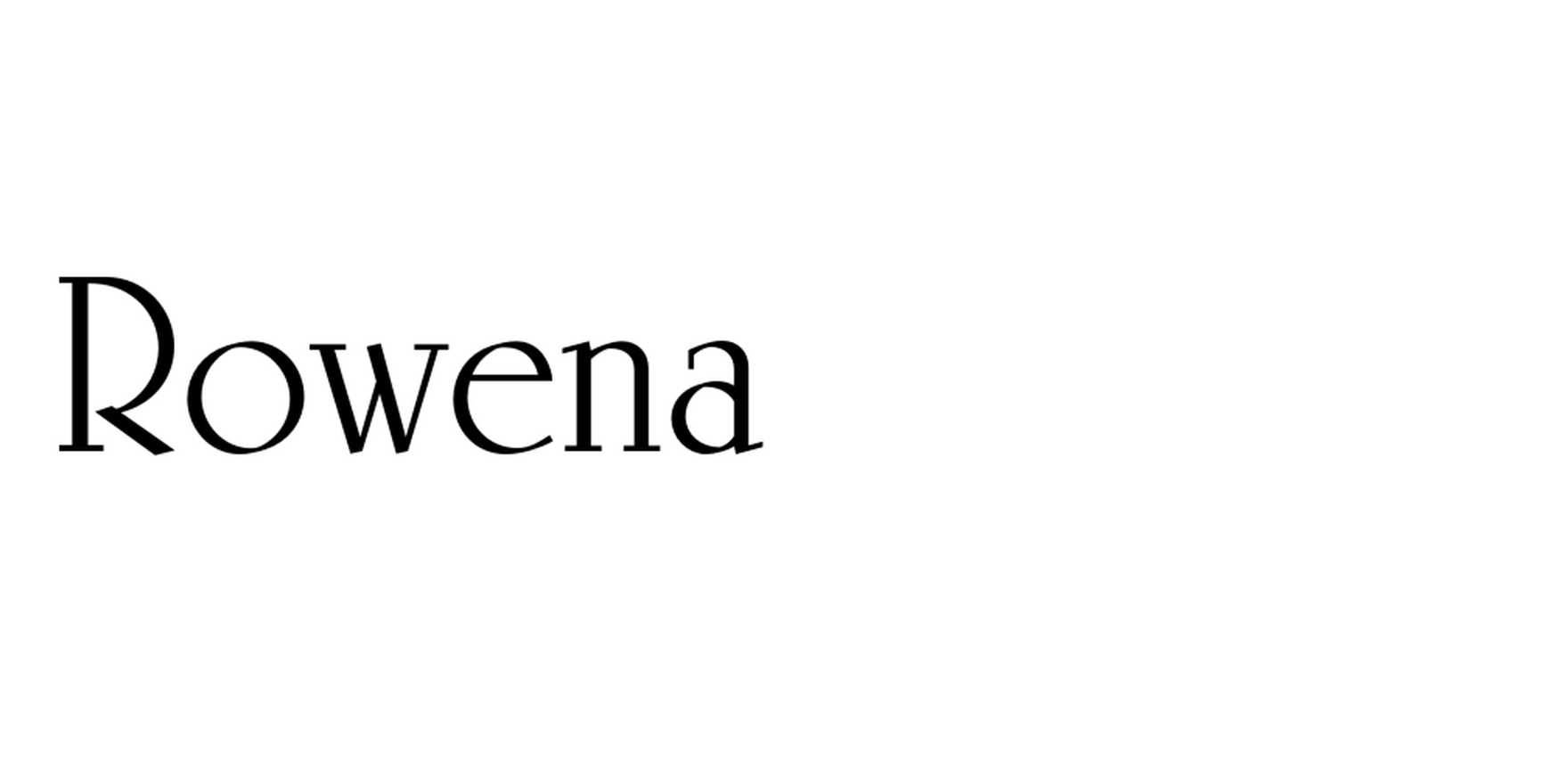 Rowena in use - Fonts In Use
