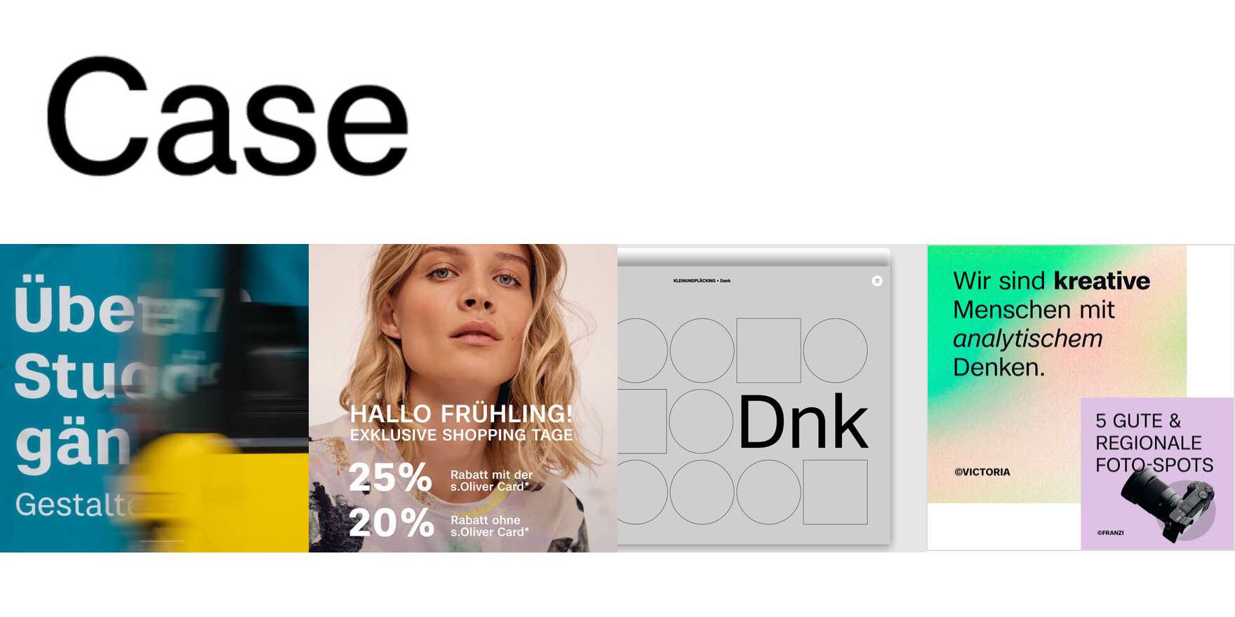 Case in use - Fonts In Use