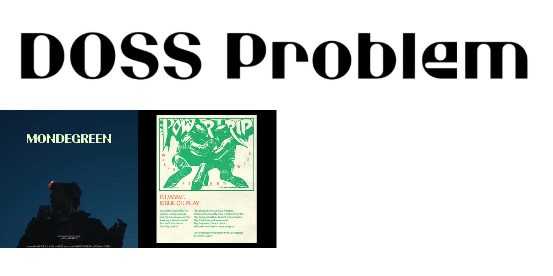 DOSS Problem in use - Fonts In Use
