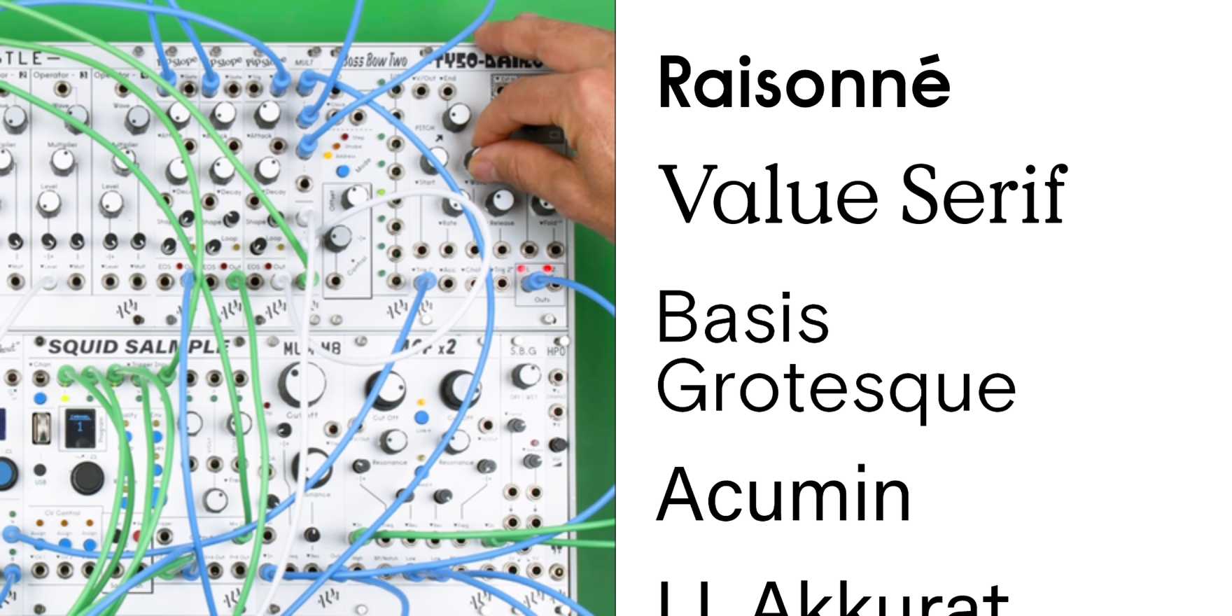 ALM / Busy Circuits - Fonts In Use