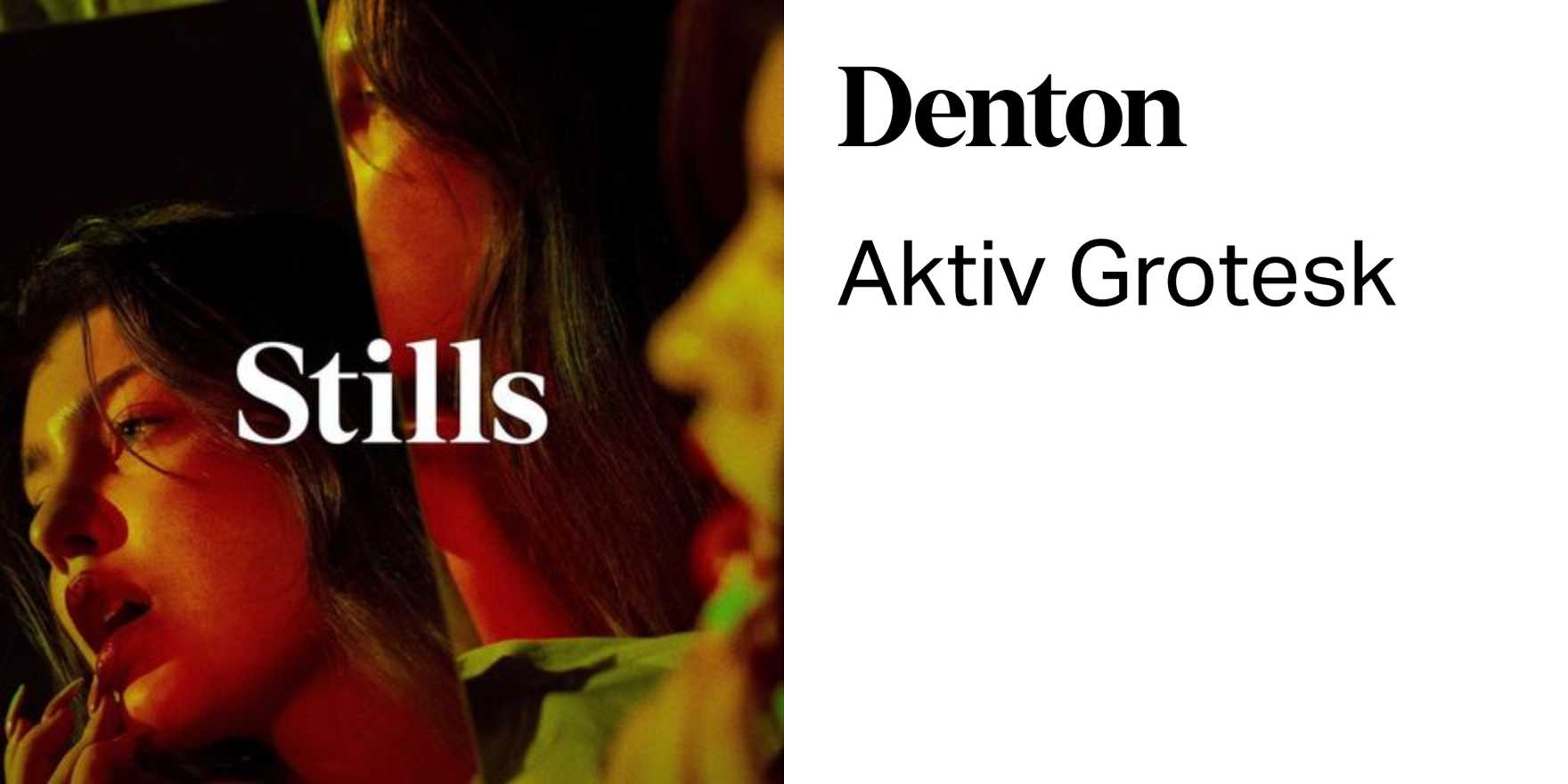 Stills.com - Fonts In Use