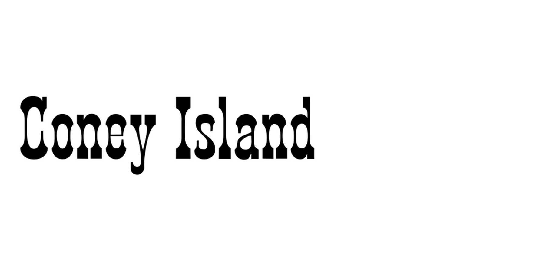 Coney Island (Solotype) in use Fonts In Use