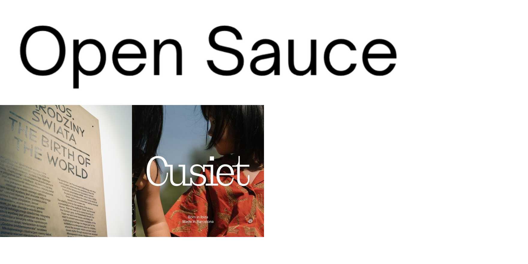 Open Sauce in use - Fonts In Use