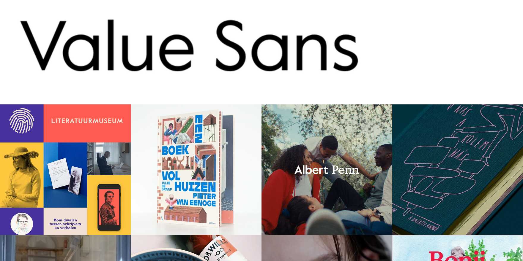 Value Sans in use - Fonts In Use