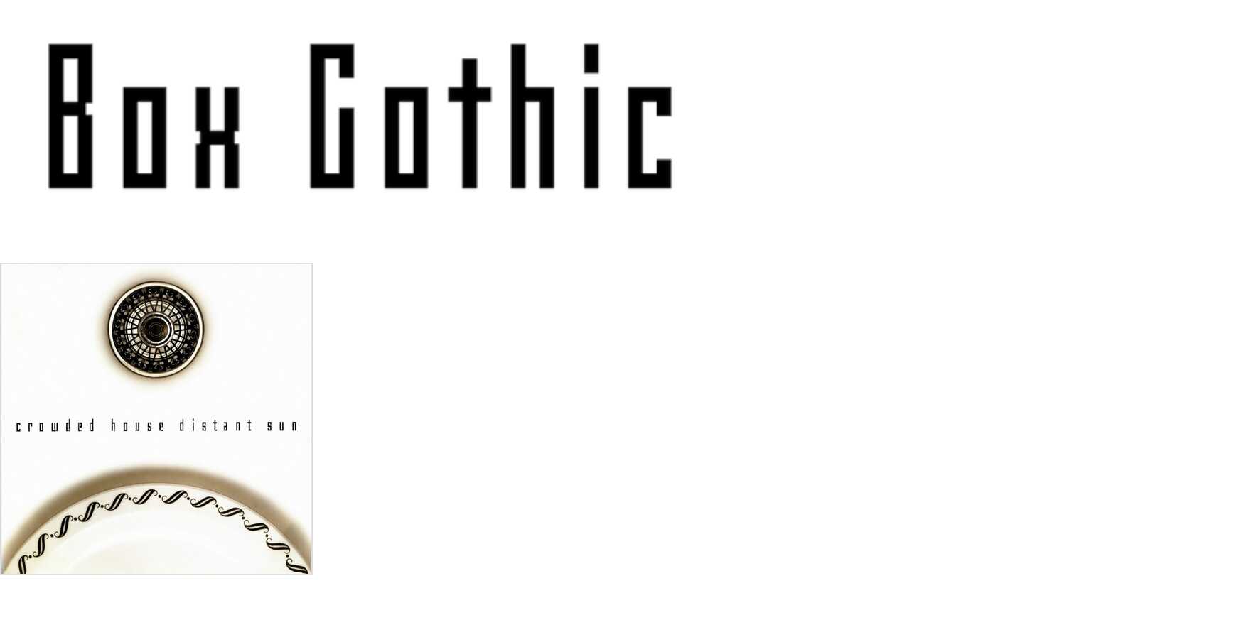 Box Gothic in use - Fonts In Use