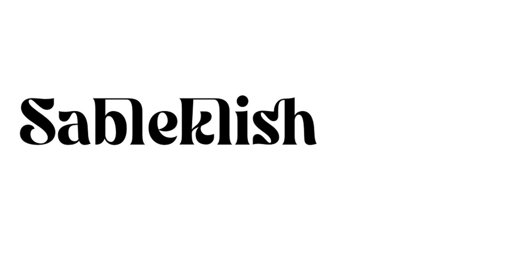 Sableklish in use - Fonts In Use