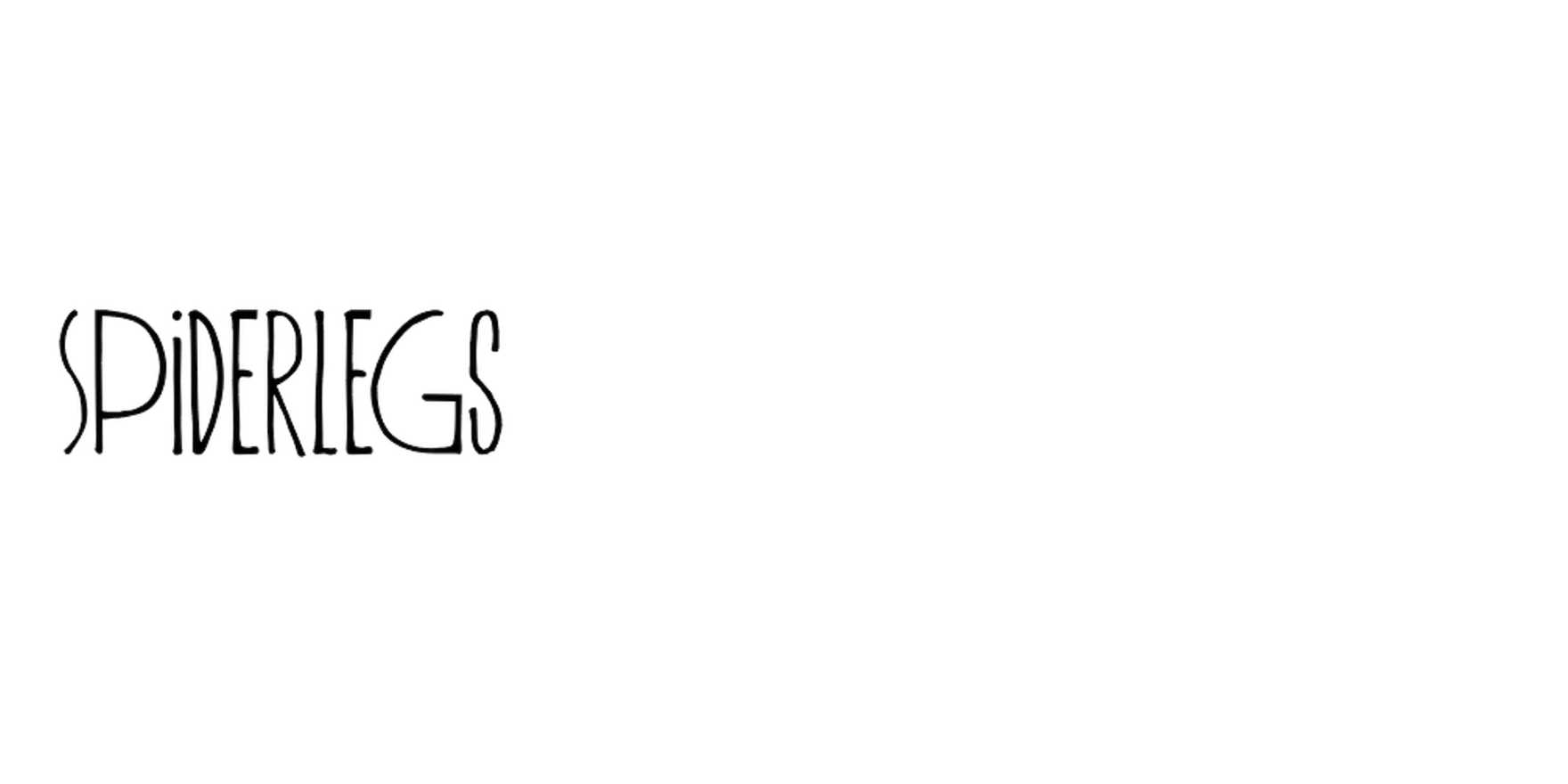Spiderlegs in use - Fonts In Use