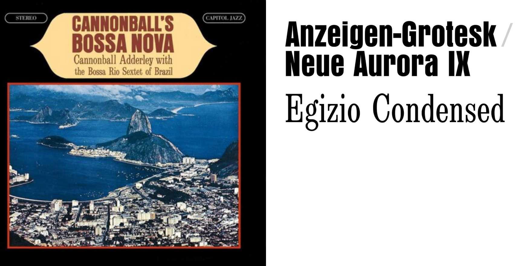 Cannonball Adderley with the Bossa Rio Sextet of Brazil