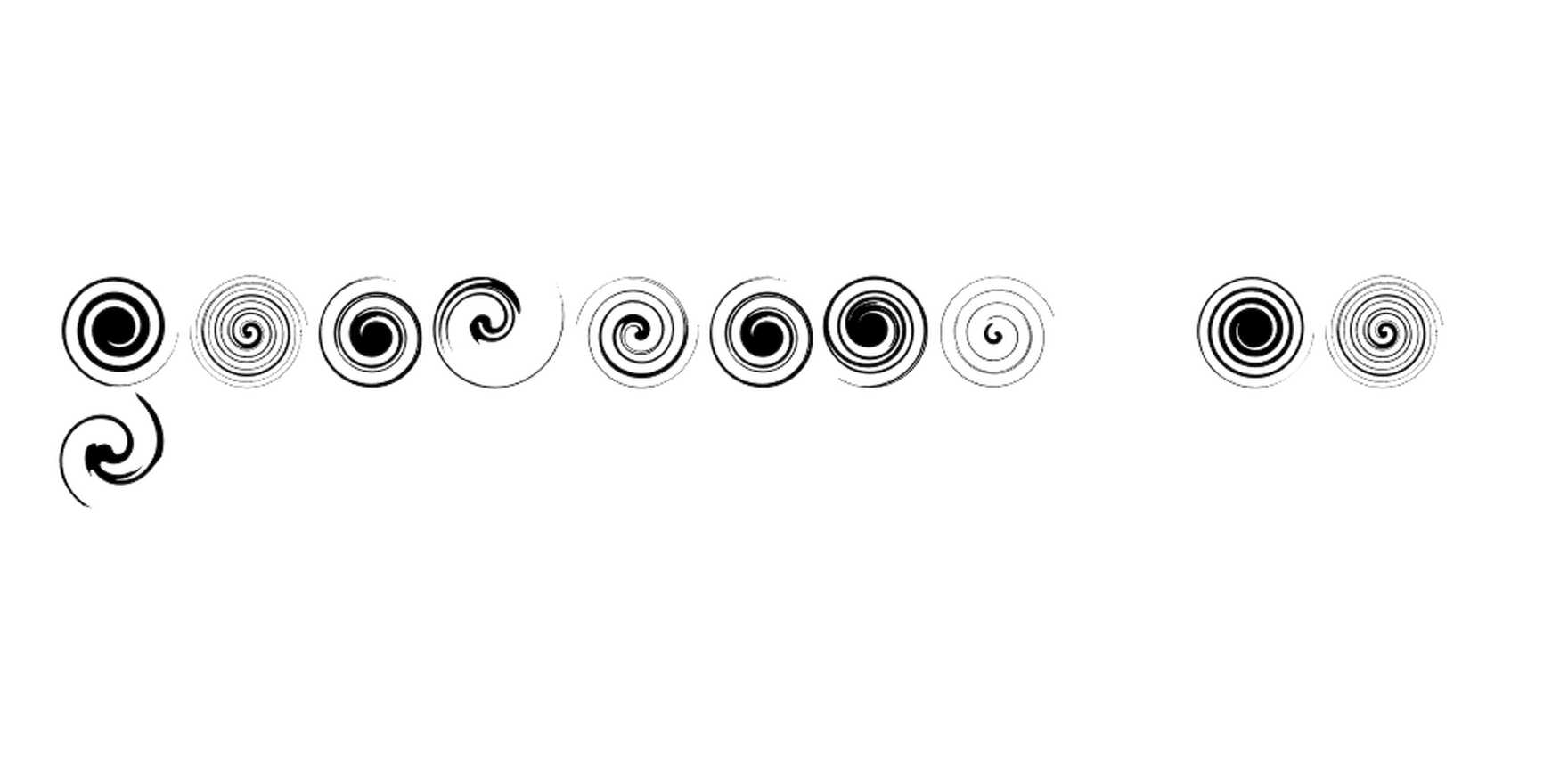 Swirlies Two in use - Fonts In Use