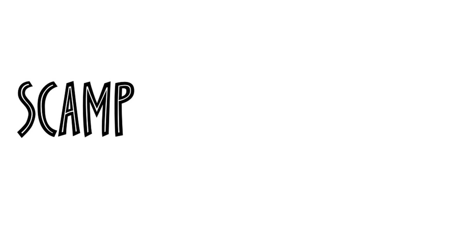 Scamp in use - Fonts In Use