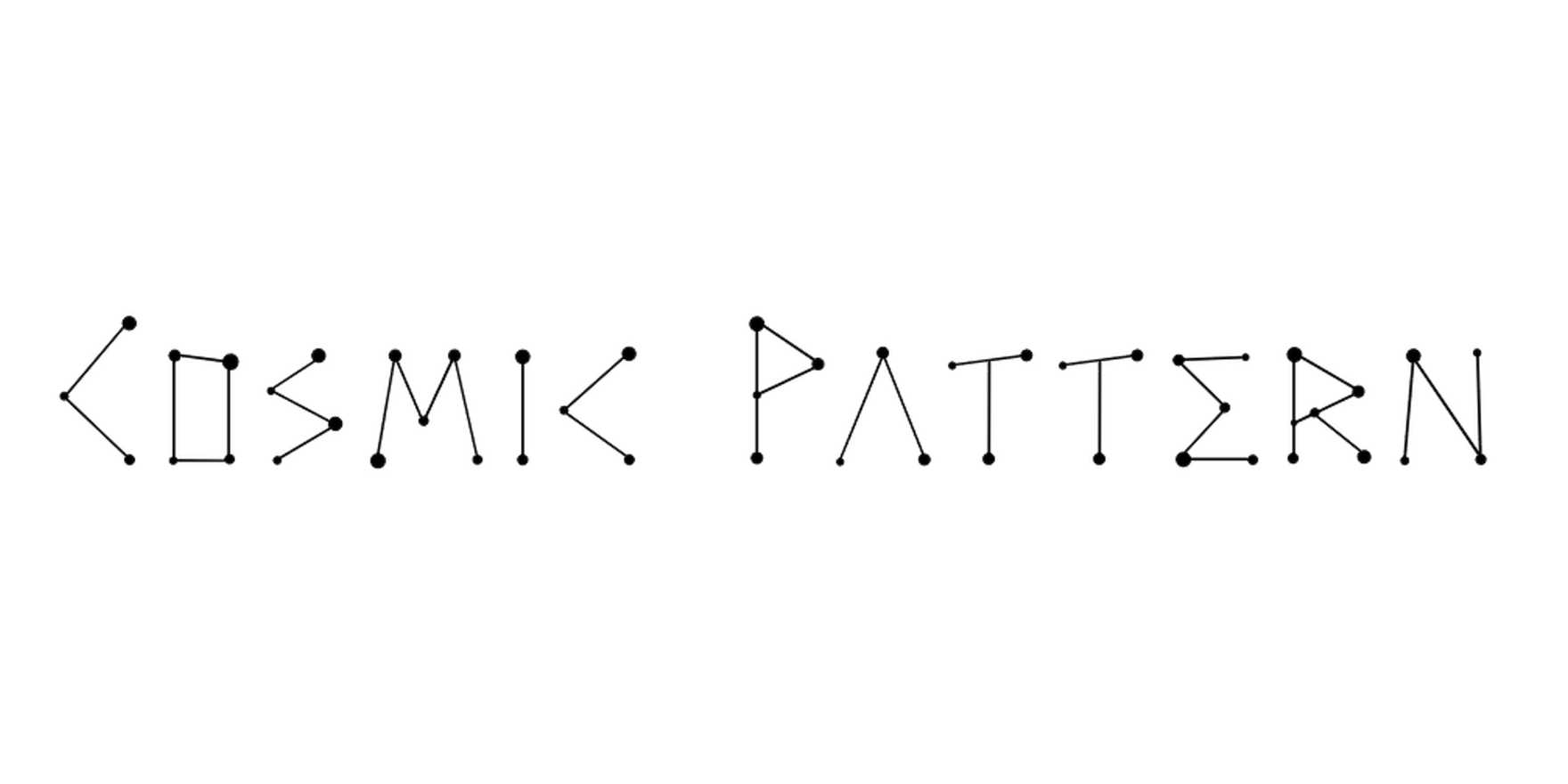 Cosmic Pattern in use - Fonts In Use