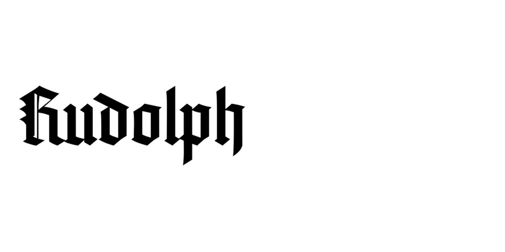Rudolph in use - Fonts In Use