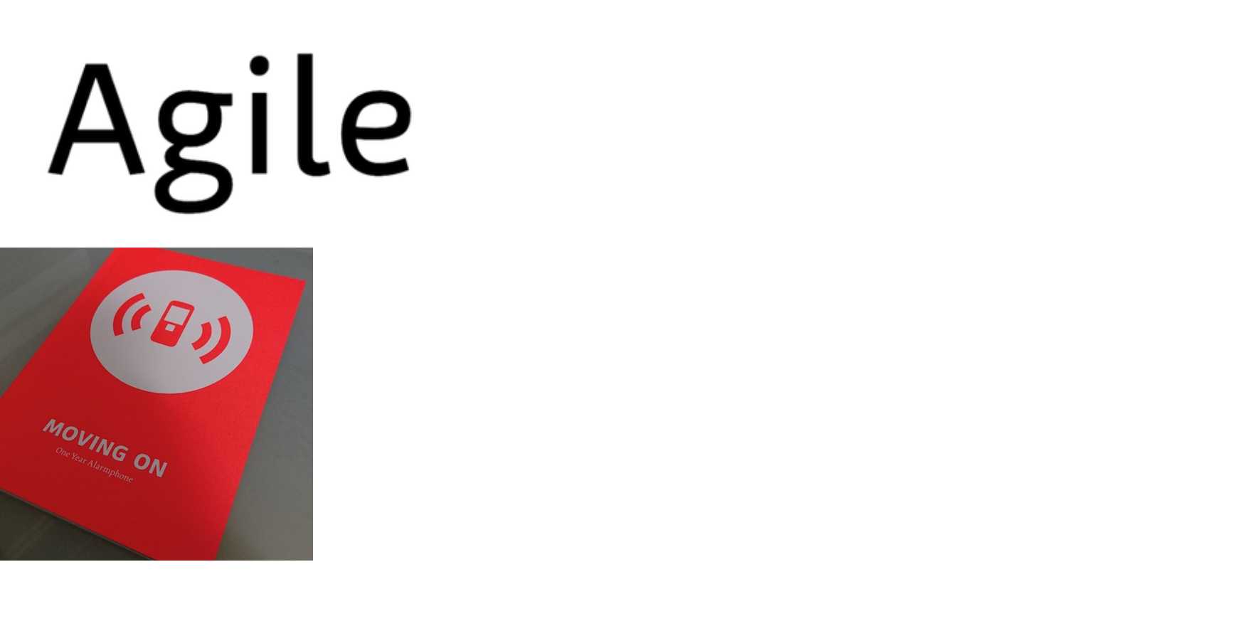 Agile in use - Fonts In Use