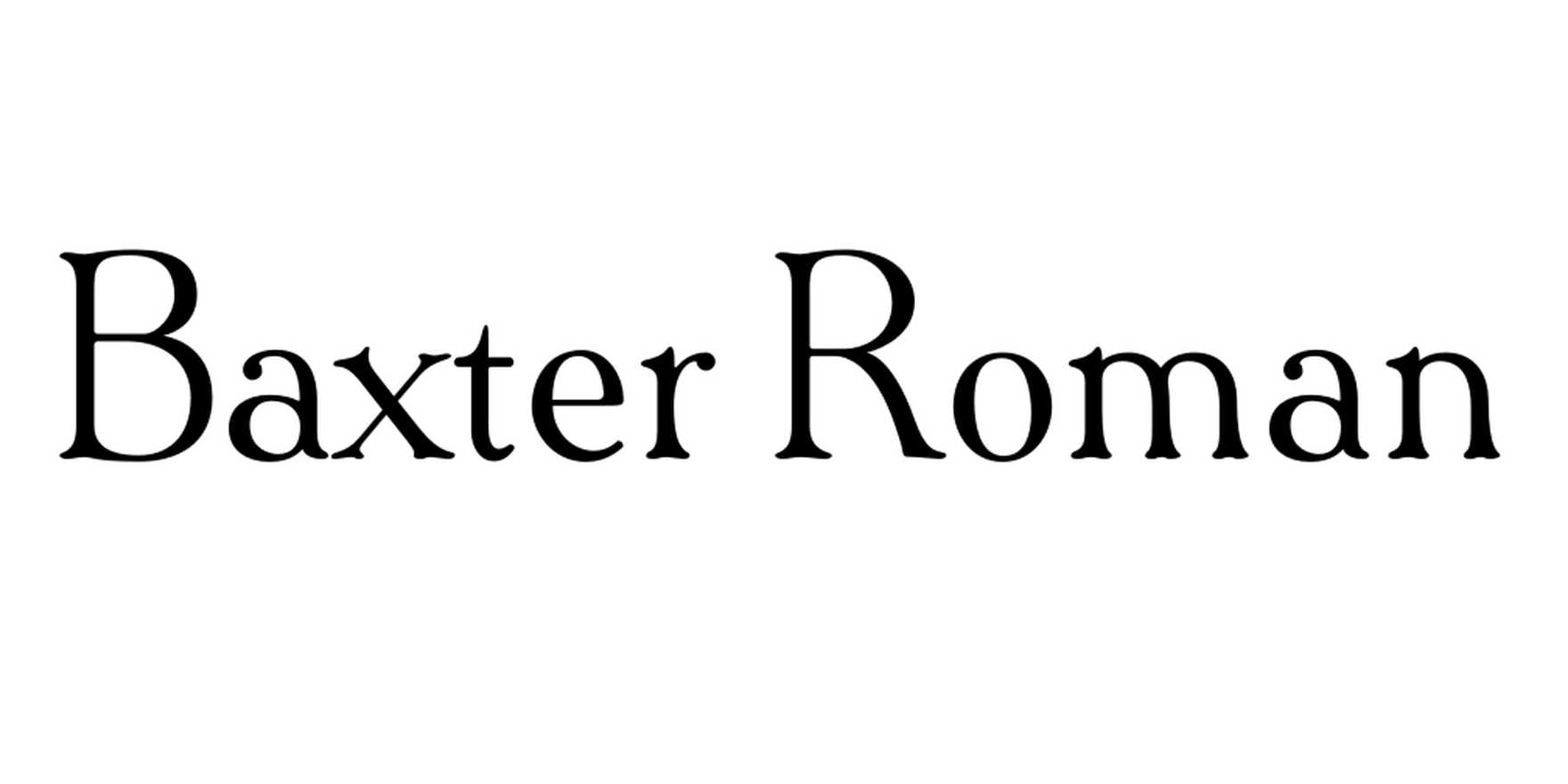 Baxter Roman in use - Fonts In Use