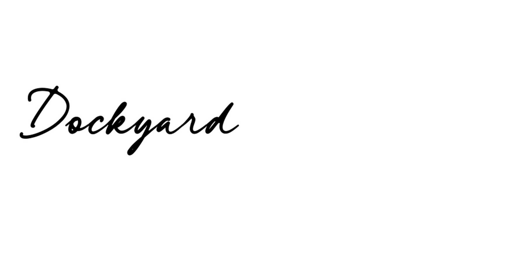 Dockyard in use - Fonts In Use