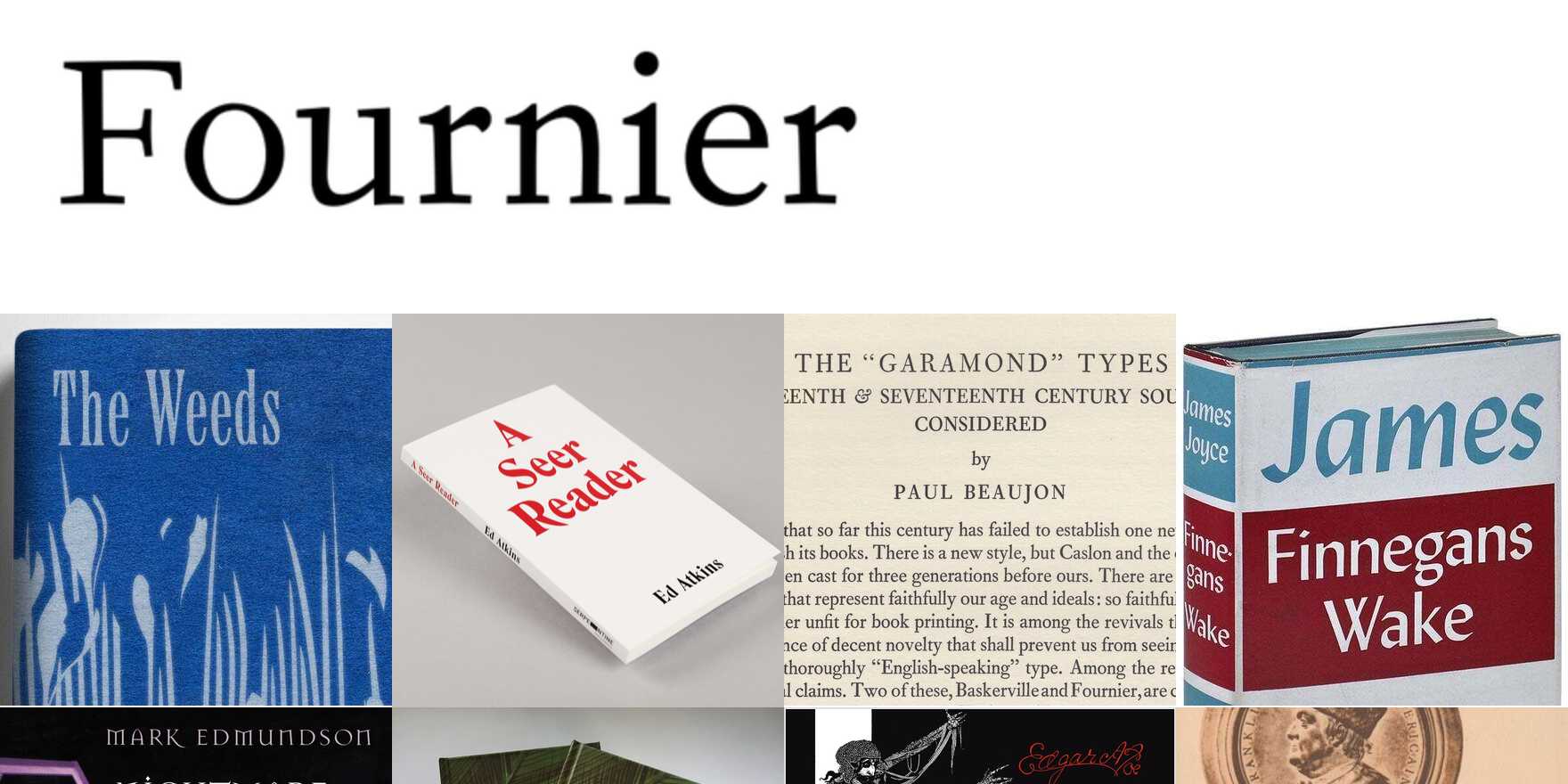 Fournier in use - Fonts In Use
