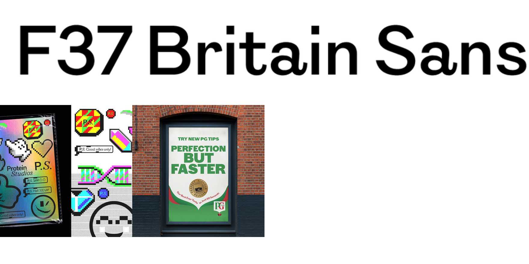 F37 Britain Sans in use - Fonts In Use