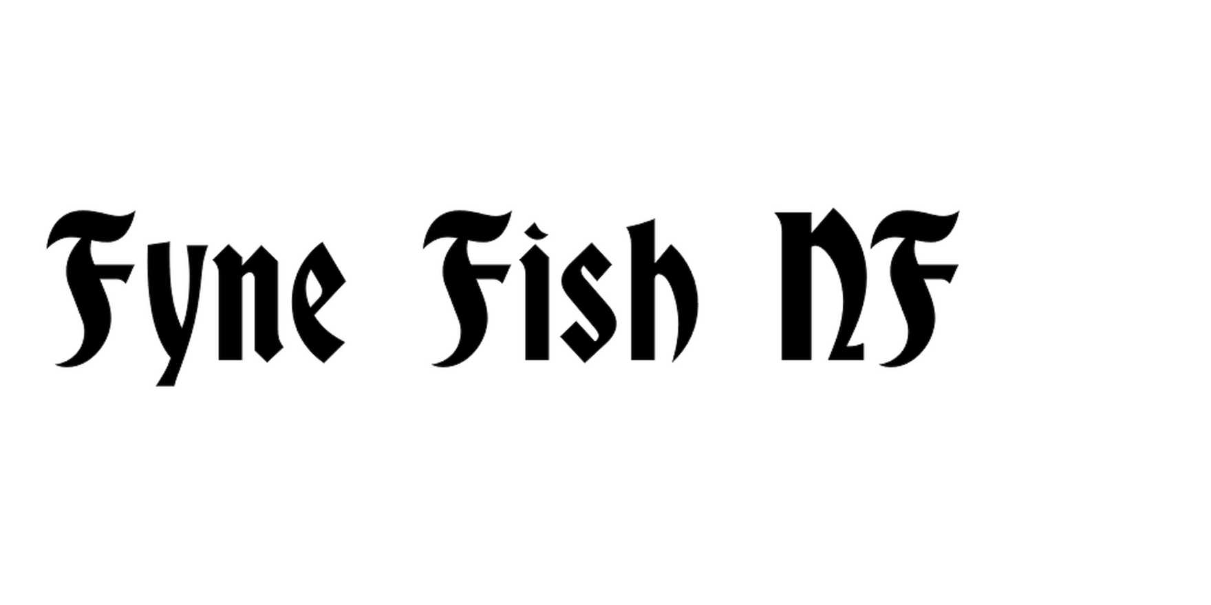 Fyne Fish NF in use - Fonts In Use