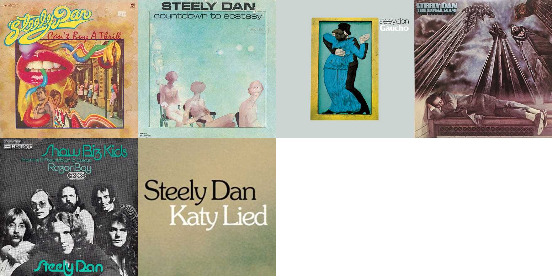 Steely Dan Fonts In Use