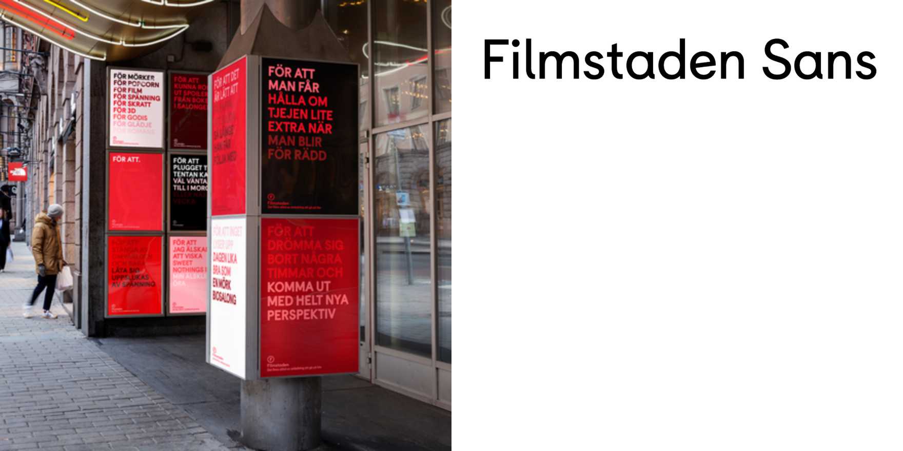 Filmstaden - Fonts In Use