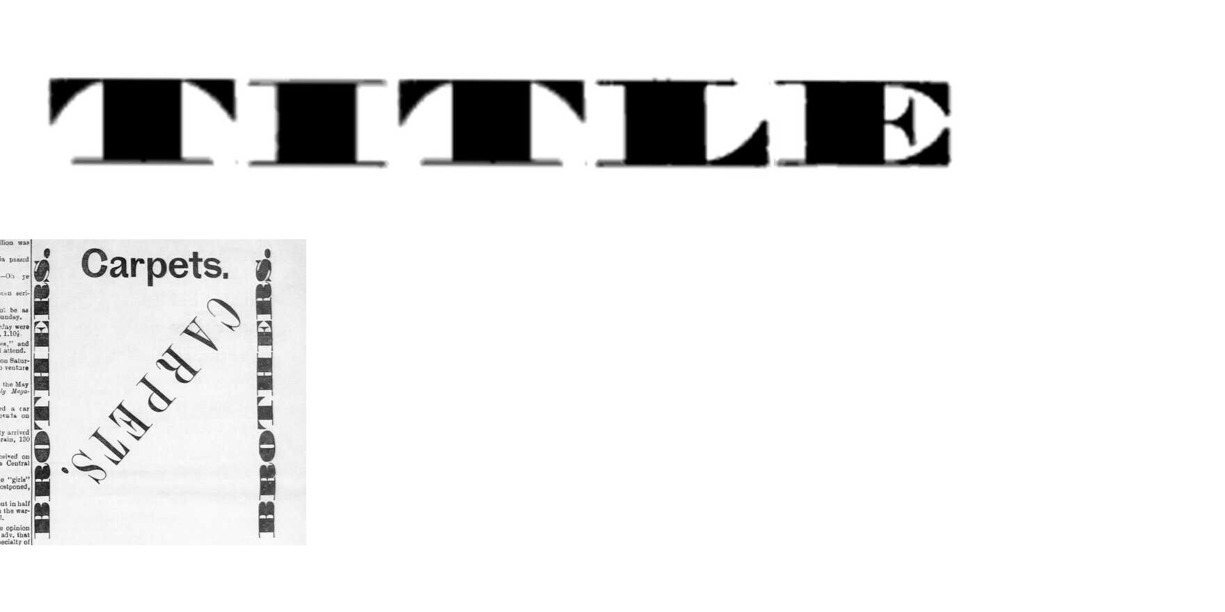 Title Extended in use - Fonts In Use