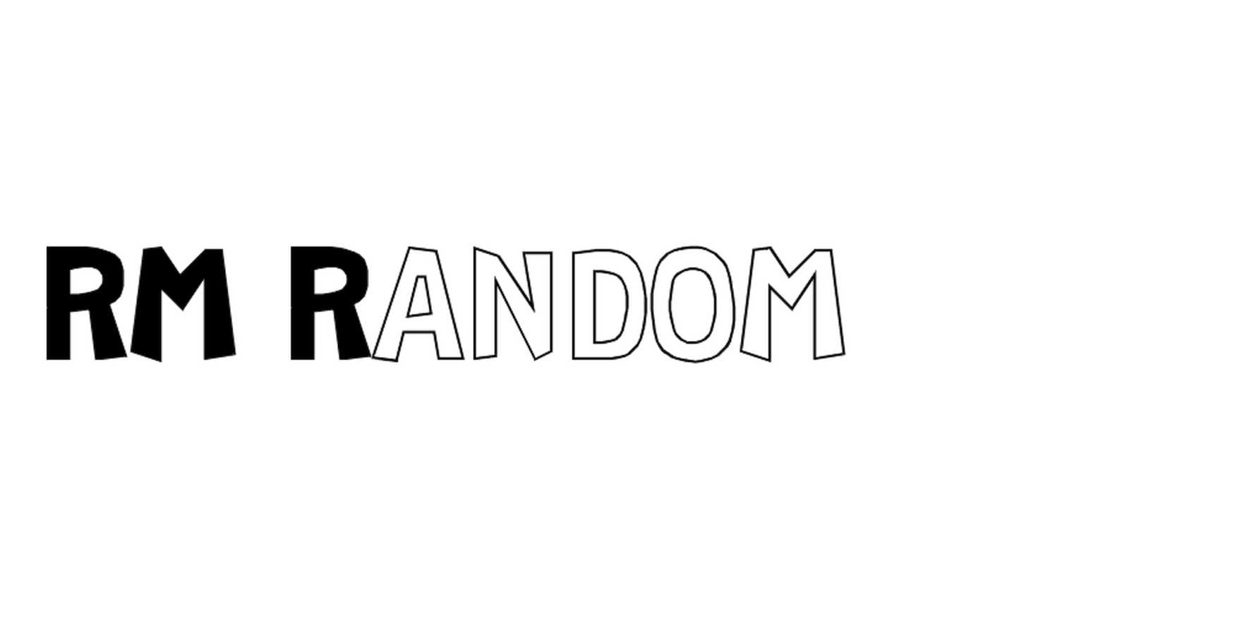 RM Random in use - Fonts In Use