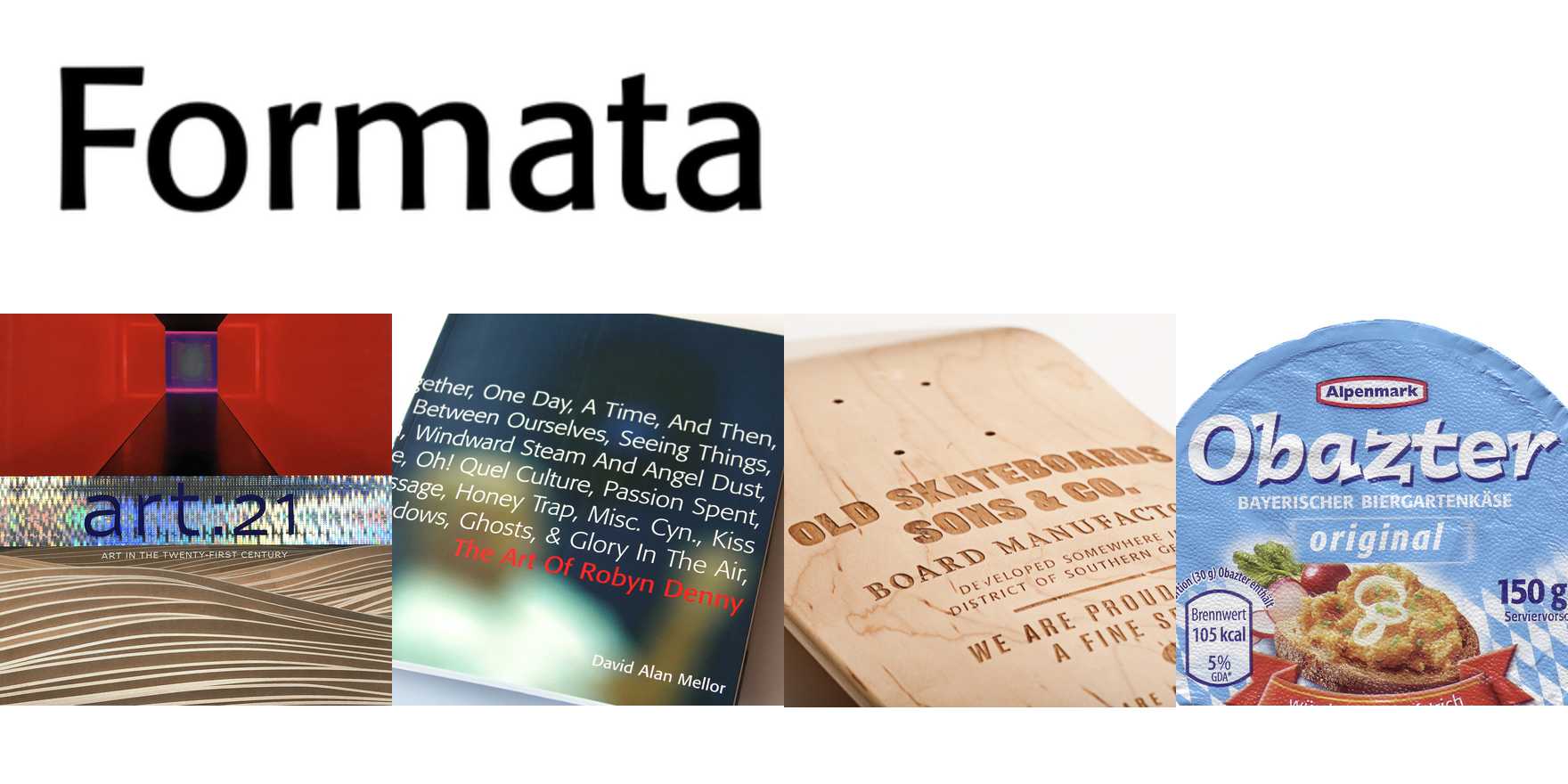 Formata in use - Fonts In Use