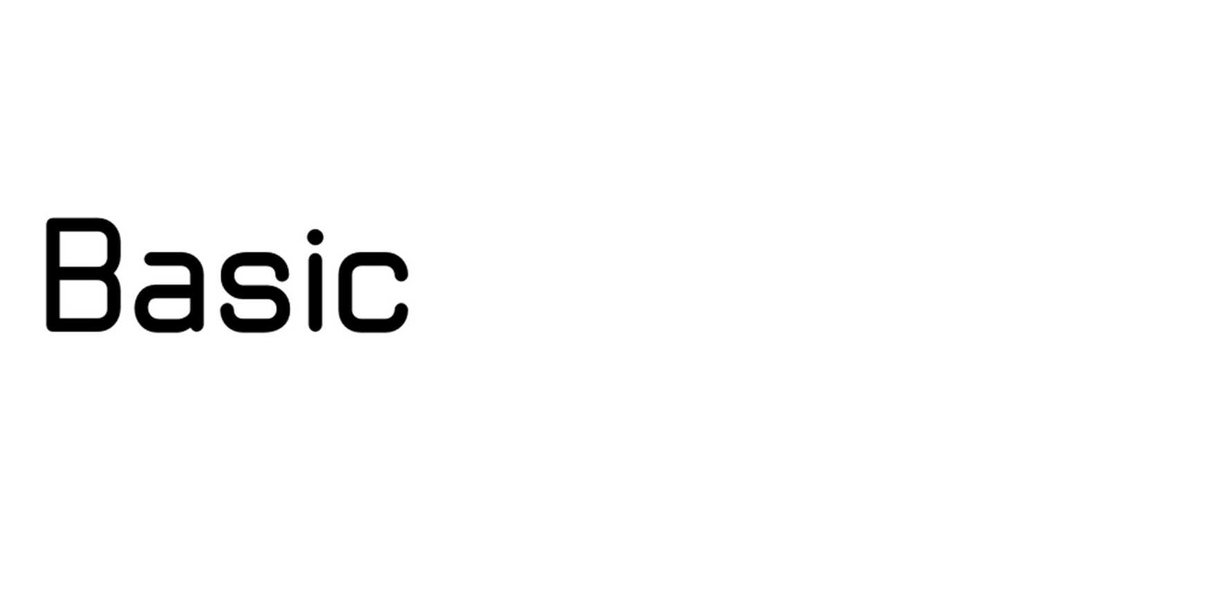 Basic in use - Fonts In Use