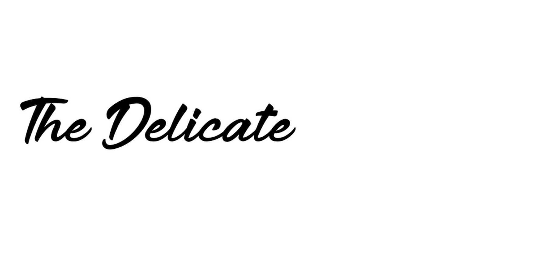 The Delicate in use - Fonts In Use