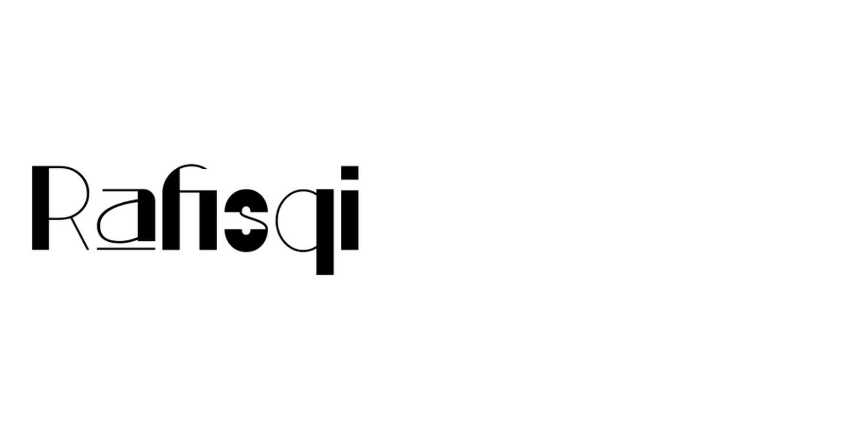 Rafisqi in use - Fonts In Use